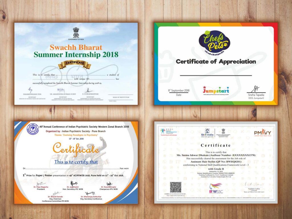 Certificate Printing Leeds