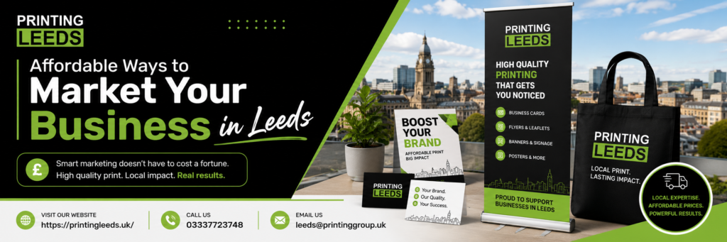 Affordable Ways to Market Your Business in Leeds